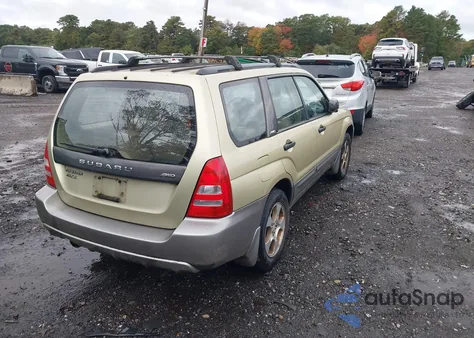 2004 Subaru Forester 2.5Xs z USA, uszkodzony, nr VIN JF1SG65604H754534